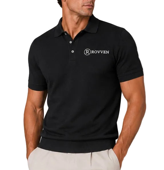 Cold Season Knit Polo - ROYVEN